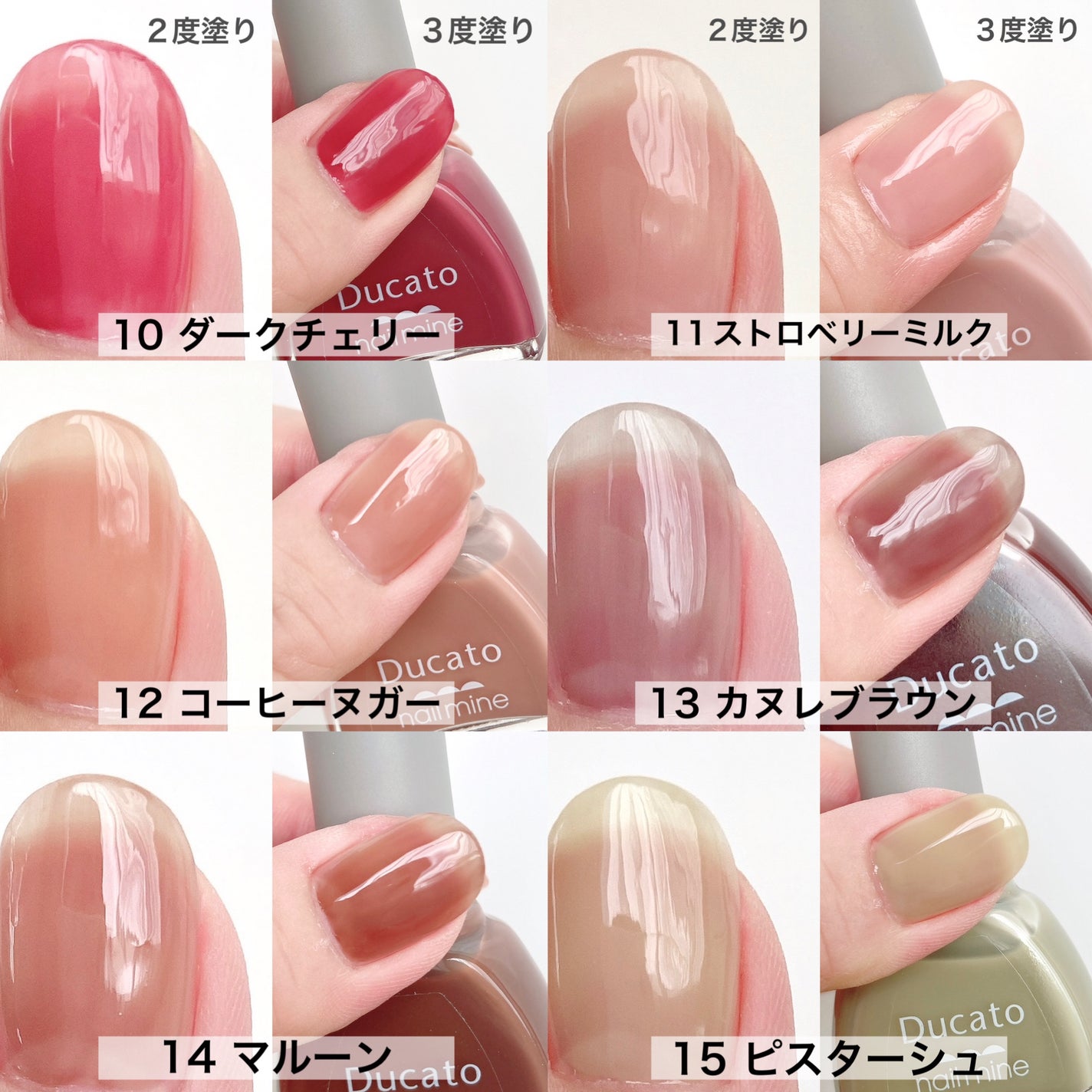 ネイルマイン/デュカート/マニキュアを使ったクチコミ(4枚目)