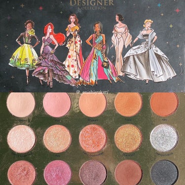 It’s a Princess Thing Shadow Palette/ColourPop/パウダーアイシャドウを使ったクチコミ（3枚目）