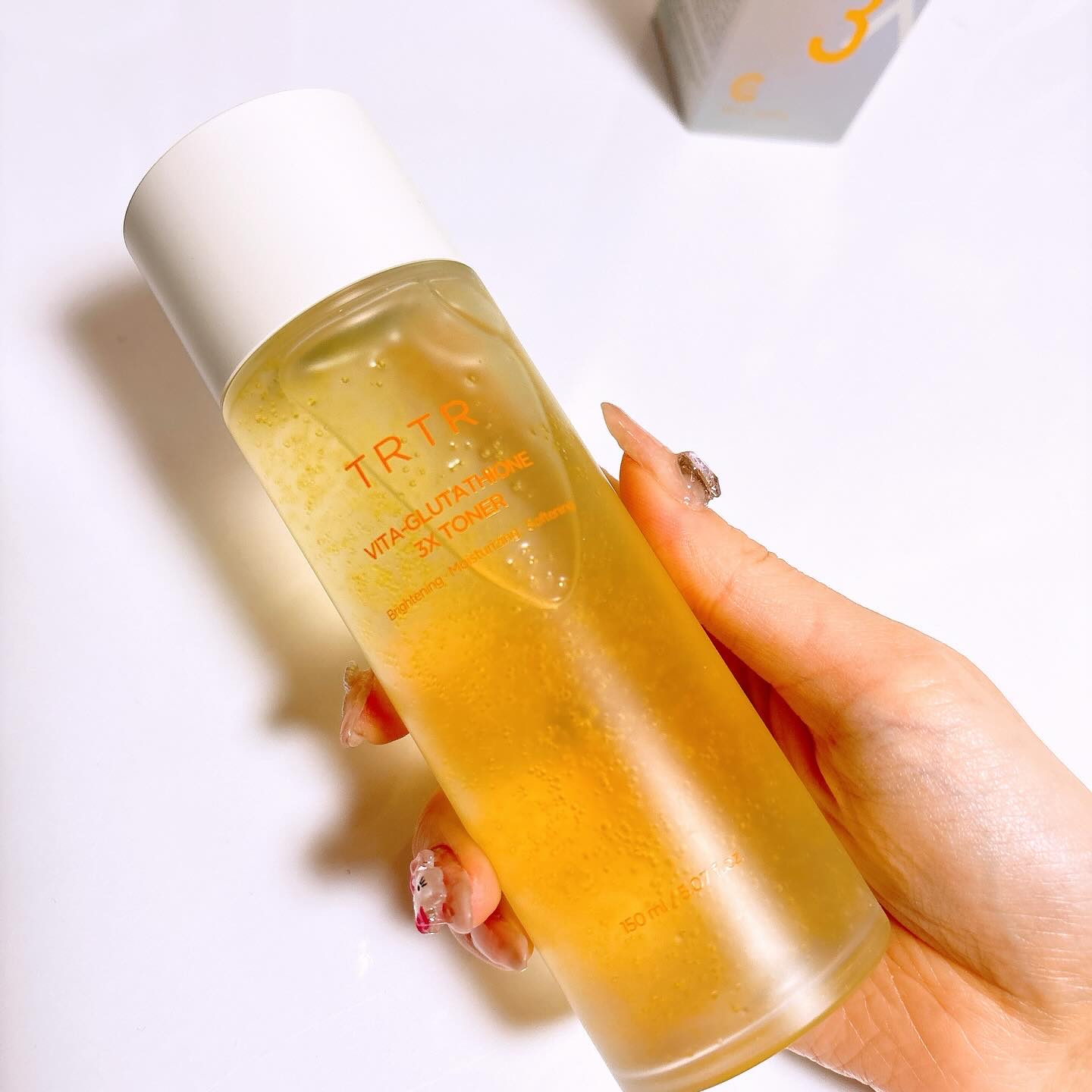 ビタ-グルタチオンスリーエックス トナー/TRTR/化粧水を使ったクチコミ（2枚目）