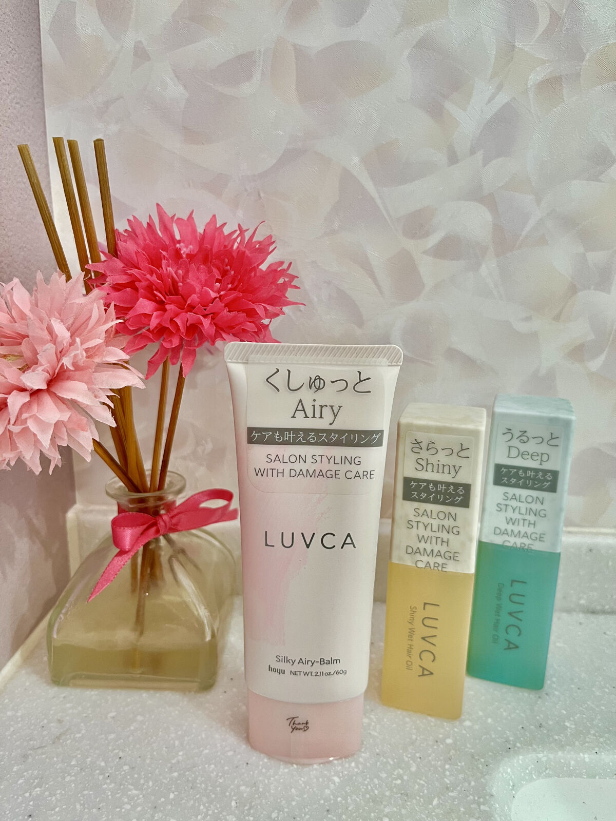 シルキーエアリーバーム/LUVCA/ヘアバームを使ったクチコミ（1枚目）