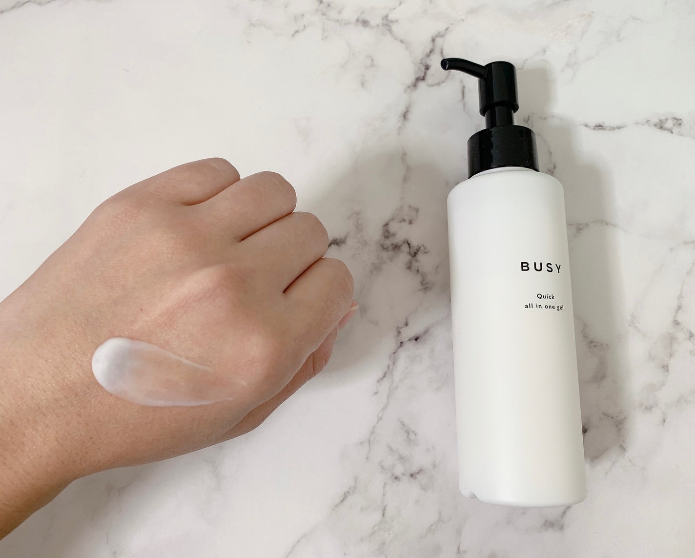 ビジー クイック オールインワンジェル/BUSY/オールインワン化粧品を使ったクチコミ(6枚目)