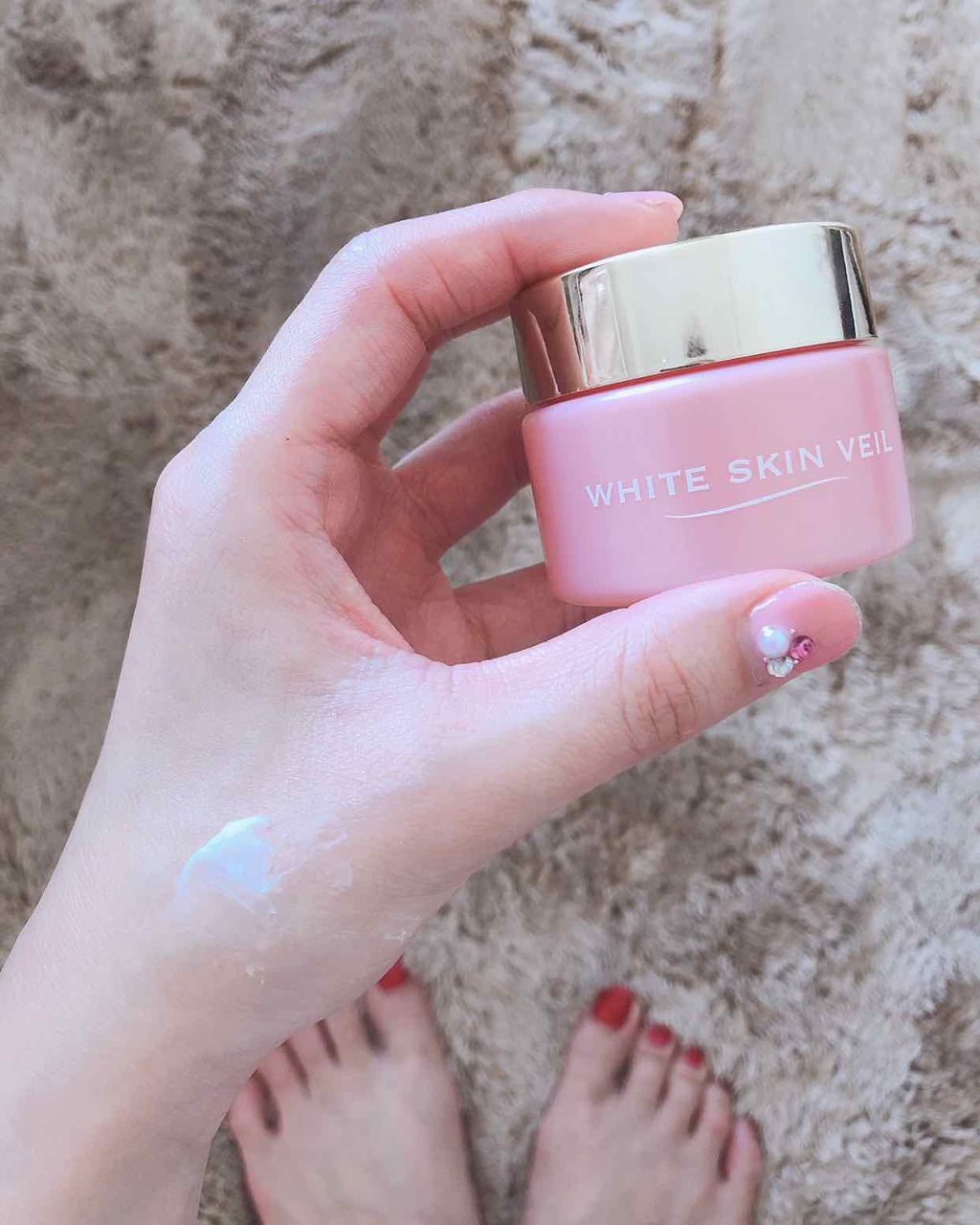 ホワイトスキンヴェール/四季/化粧下地を使ったクチコミ（2枚目）