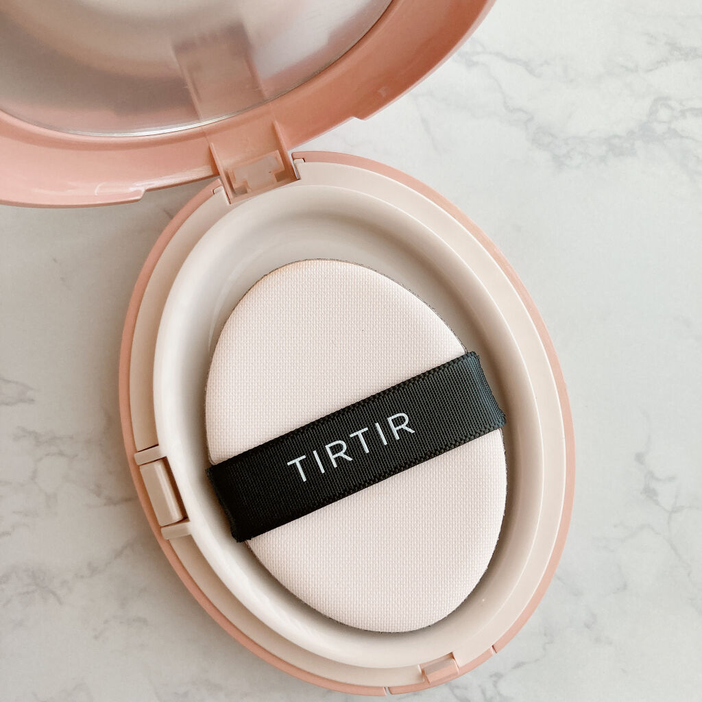マスクフィットクッション 21Nアイボリー/TIRTIR(ティルティル)/クッションファンデーションを使ったクチコミ（2枚目）