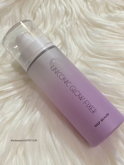 ユニコーン メイクアップグローフィックスミスト/SELF BEAUTY/フィックスミストを使ったクチコミ(2枚目)