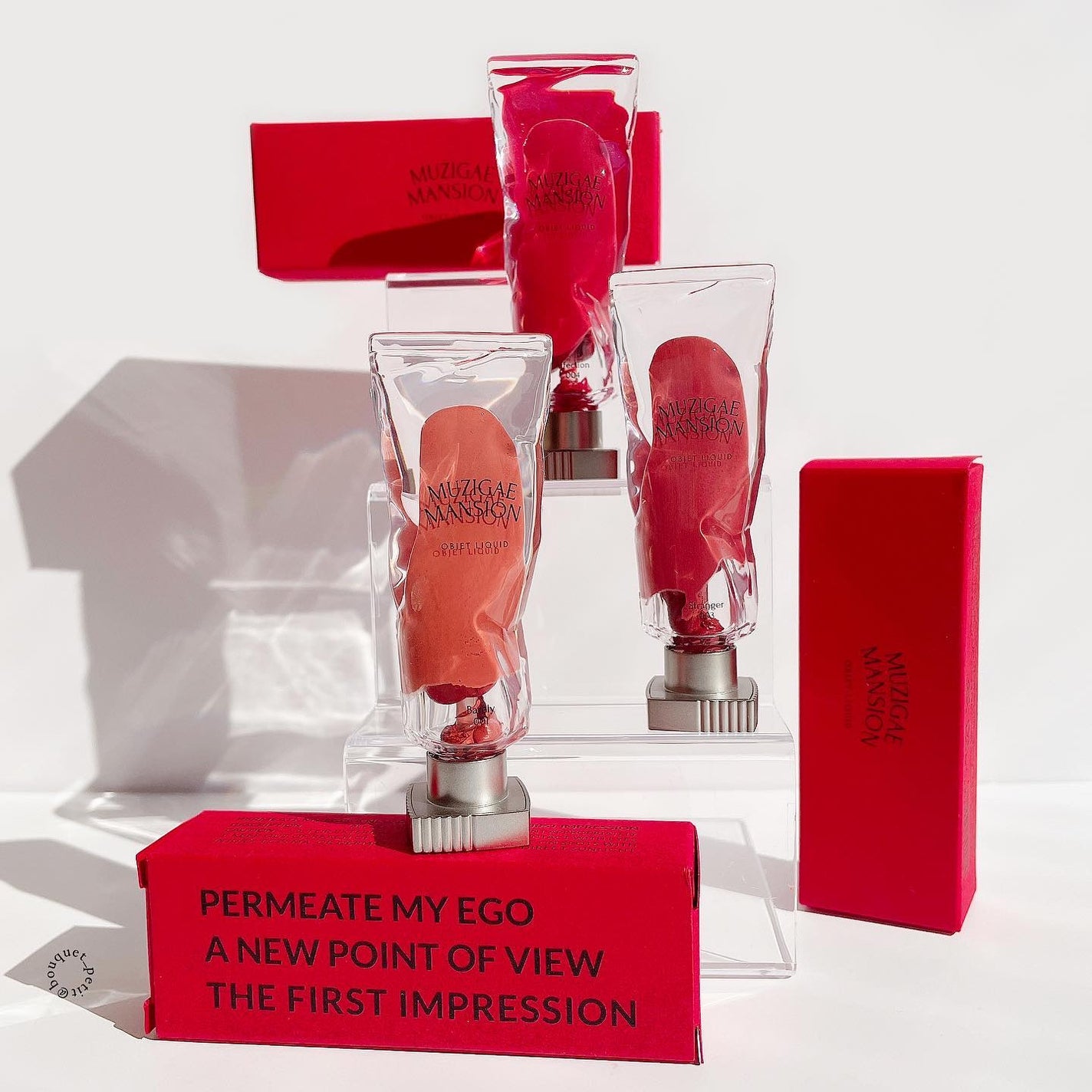 オブジェリキッド/MUZIGAE MANSION/口紅を使ったクチコミ(3枚目)