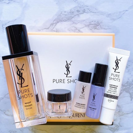 ピュアショット ナイト リチャージセラム/YVES SAINT LAURENT BEAUTE/美容液を使ったクチコミ(1枚目)