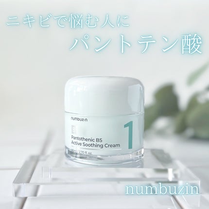 1番 塗るパントテン酸スージングクリーム/numbuzin/フェイスクリームを使ったクチコミ(2枚目)