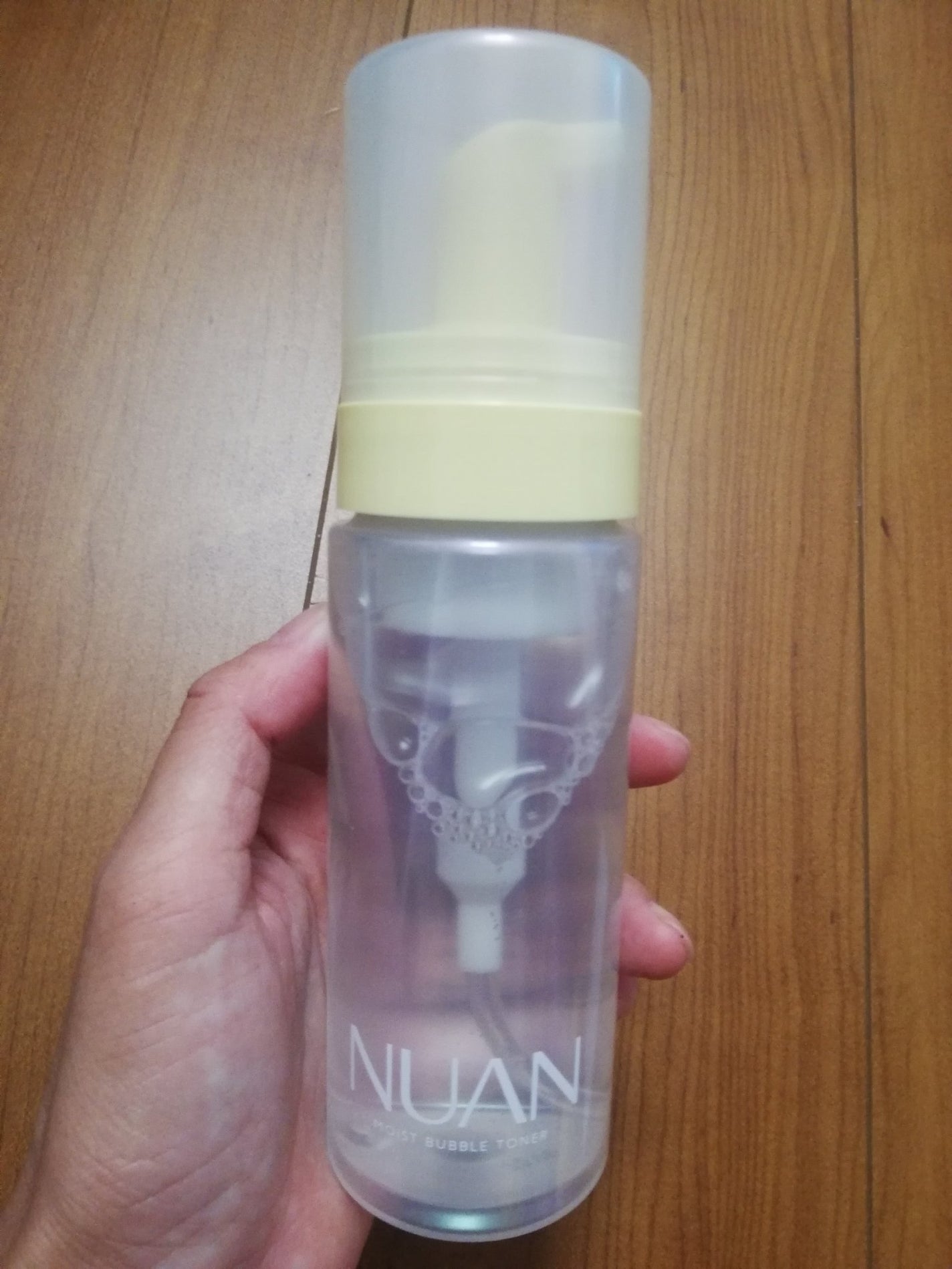 浸透バブル化粧水/NUAN/化粧水を使ったクチコミ(2枚目)