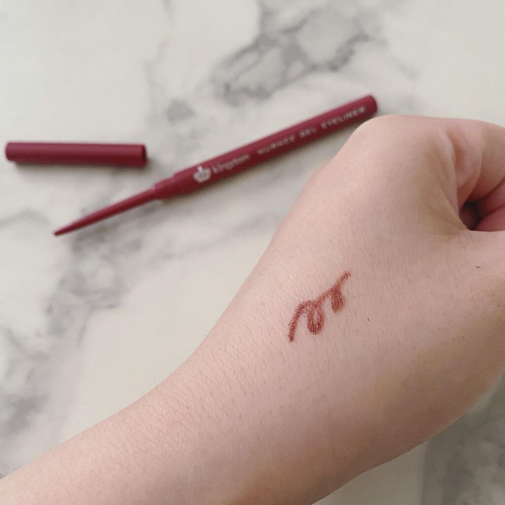 ニュアンスジェルアイライナーWP/キングダム/ジェルアイライナーを使ったクチコミ（3枚目）