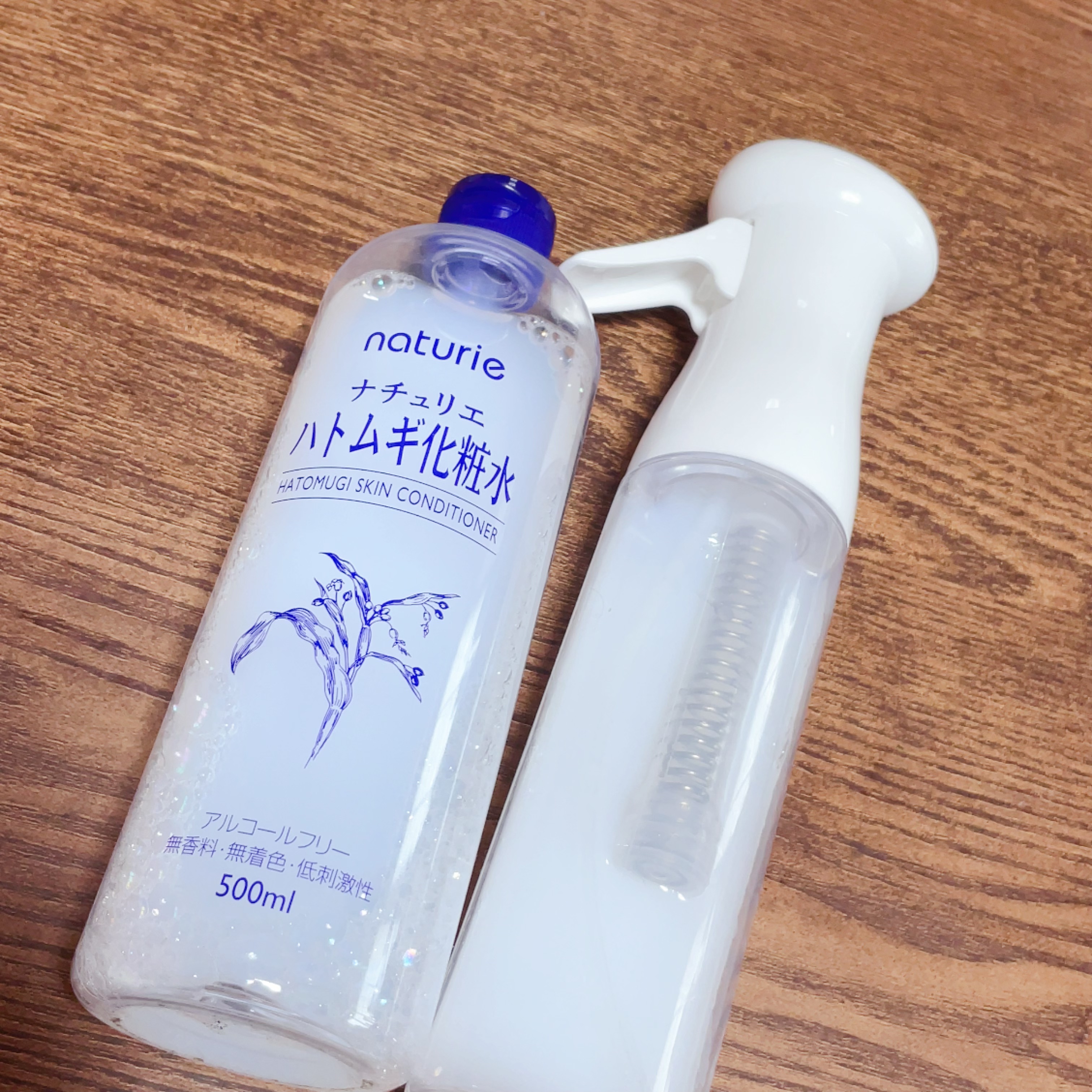 ハトムギ化粧水(ナチュリエ スキンコンディショナー R )/ナチュリエ/化粧水を使ったクチコミ（1枚目）