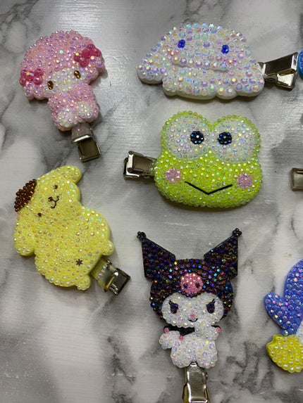 前髪クリップ/サンリオ/ヘアアクセサリーを使ったクチコミ(3枚目)