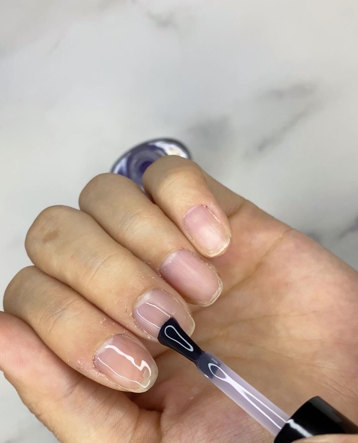 プレビュート クリア/プレビュート/オールインワンネイルを使ったクチコミ（2枚目）