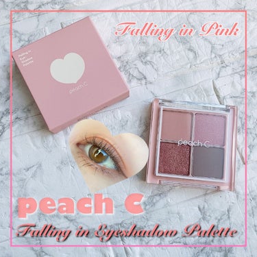 フォーリング イン アイシャドウ パレット 03 フォーリングインピンク/Peach C/アイシャドウパレットを使ったクチコミ（1枚目）