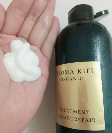 オーガニック シャンプー/トリートメント<ダメージリペア>/AROMA KIFI/シャンプー・コンディショナーを使ったクチコミ(1枚目)