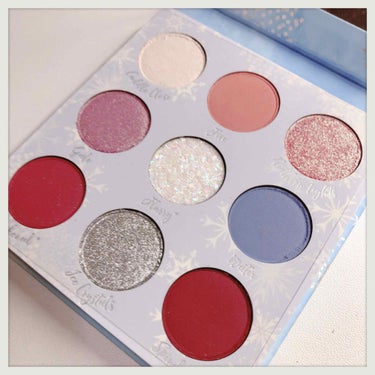 ColourPop×アナと雪の女王2 Eyeshadow Palette/ColourPop/パウダーアイシャドウを使ったクチコミ（2枚目）