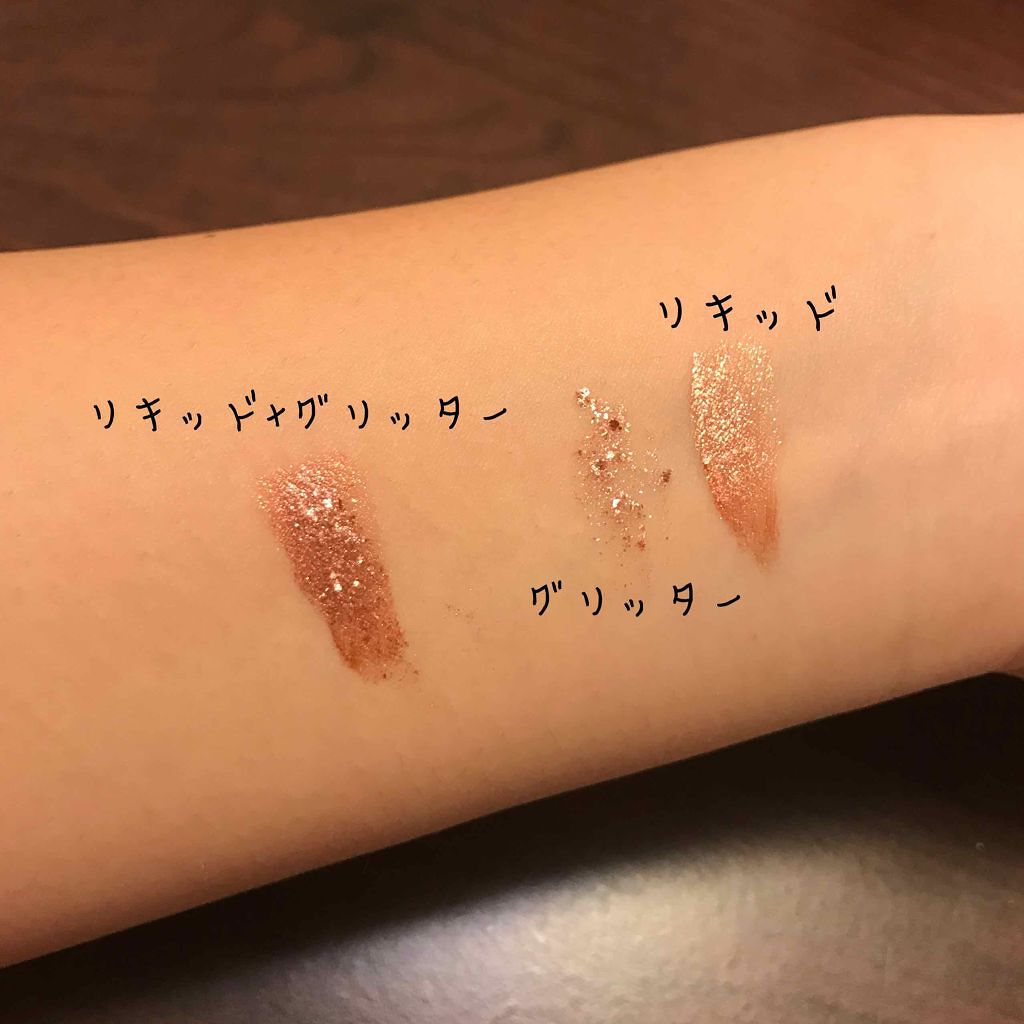 タッチインソル METALLISTグリッターシャドウデュオ/touch in SOL /グリッターを使ったクチコミ(2枚目)