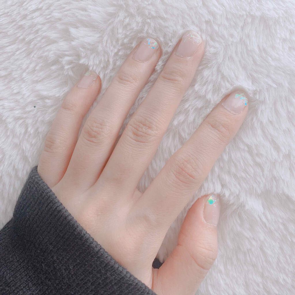 pa ネイルカラー(色持ちアップベースコート)/pa nail collective/ネイルベースコートを使ったクチコミ（2枚目）