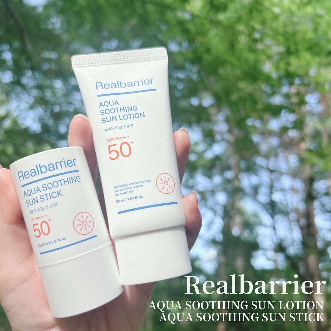 アクアスージングサンローション/Real Barrier/日焼け止めミルクを使ったクチコミ（1枚目）