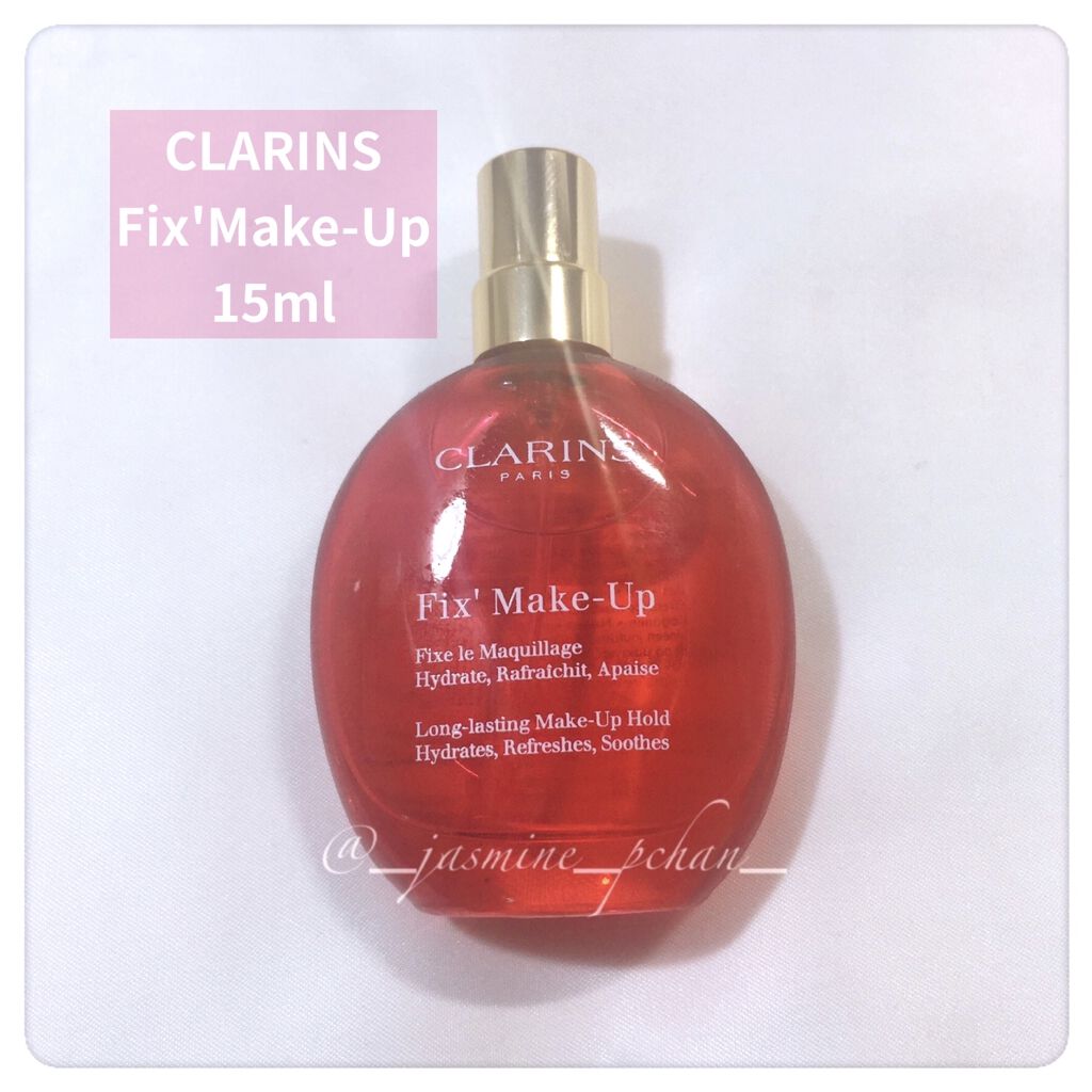 フィックス メイクアップ/CLARINS/ミスト状化粧水を使ったクチコミ（1枚目）