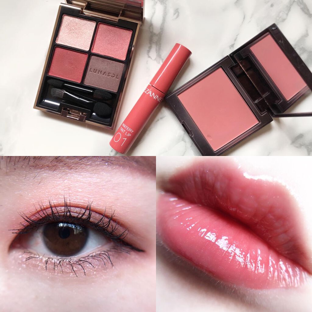 あゆみ on LIPS 「・\#todaysmake/・アイシャドウ☑@lunasolo..」(1枚目)