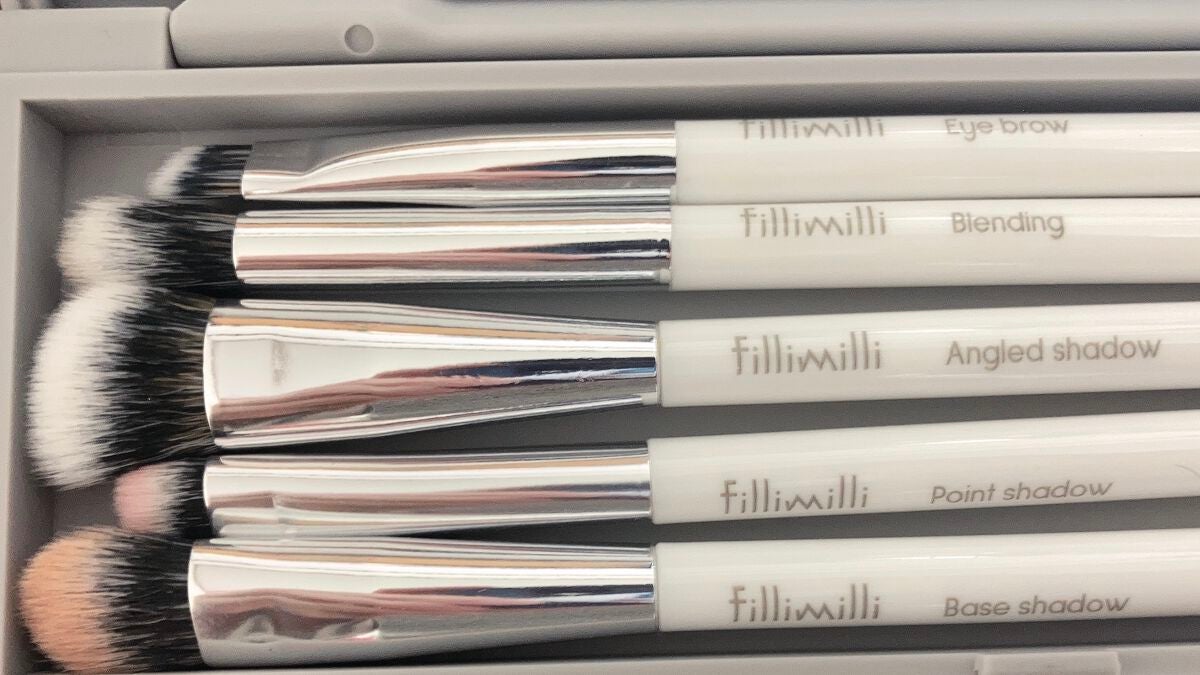 fillimilli アイメイクブラシセット/fillimilli/メイクブラシを使ったクチコミ(3枚目)