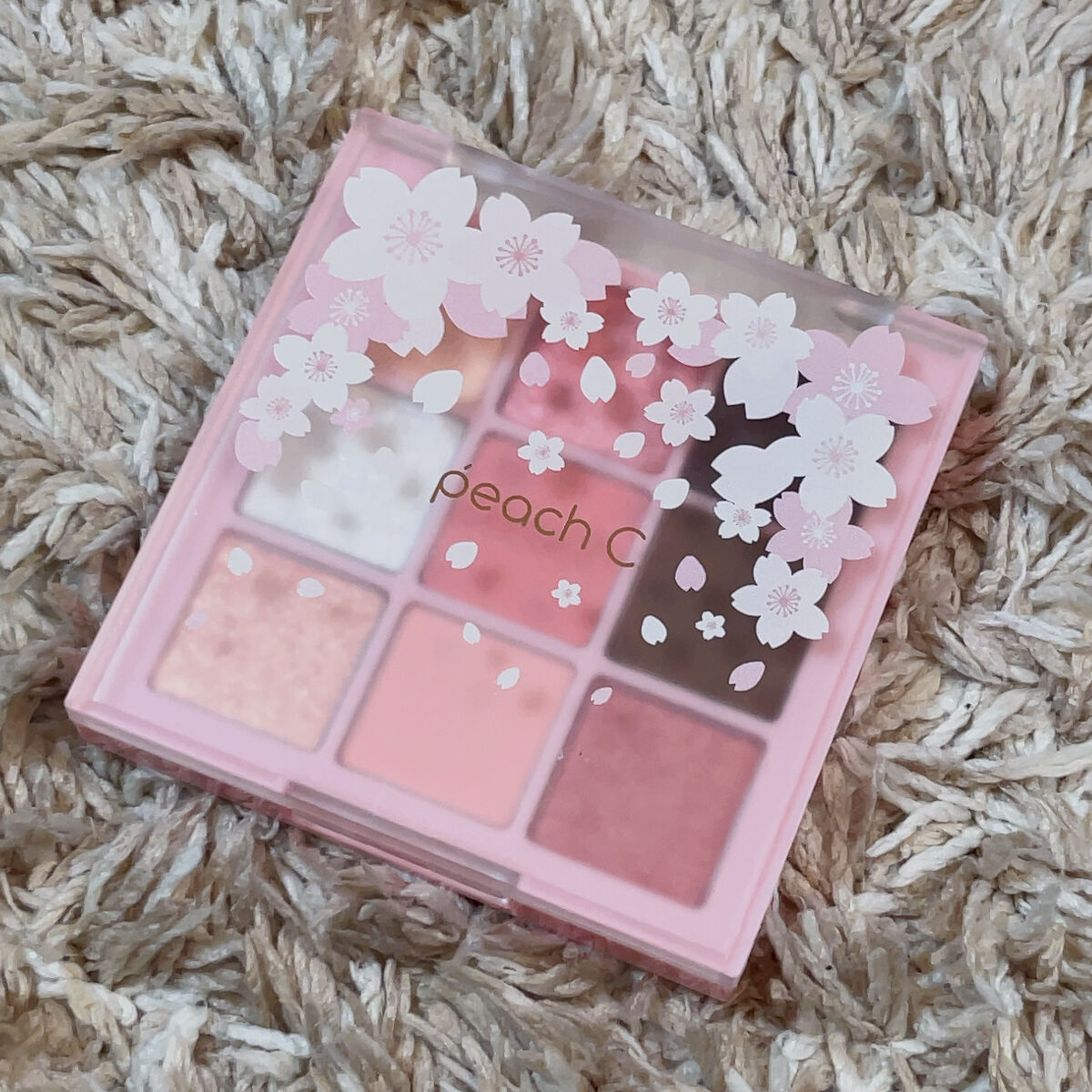 アイシャドウパレット ブロッサムエディション ＃シャインピンク/Peach C/アイシャドウパレットを使ったクチコミ（2枚目）