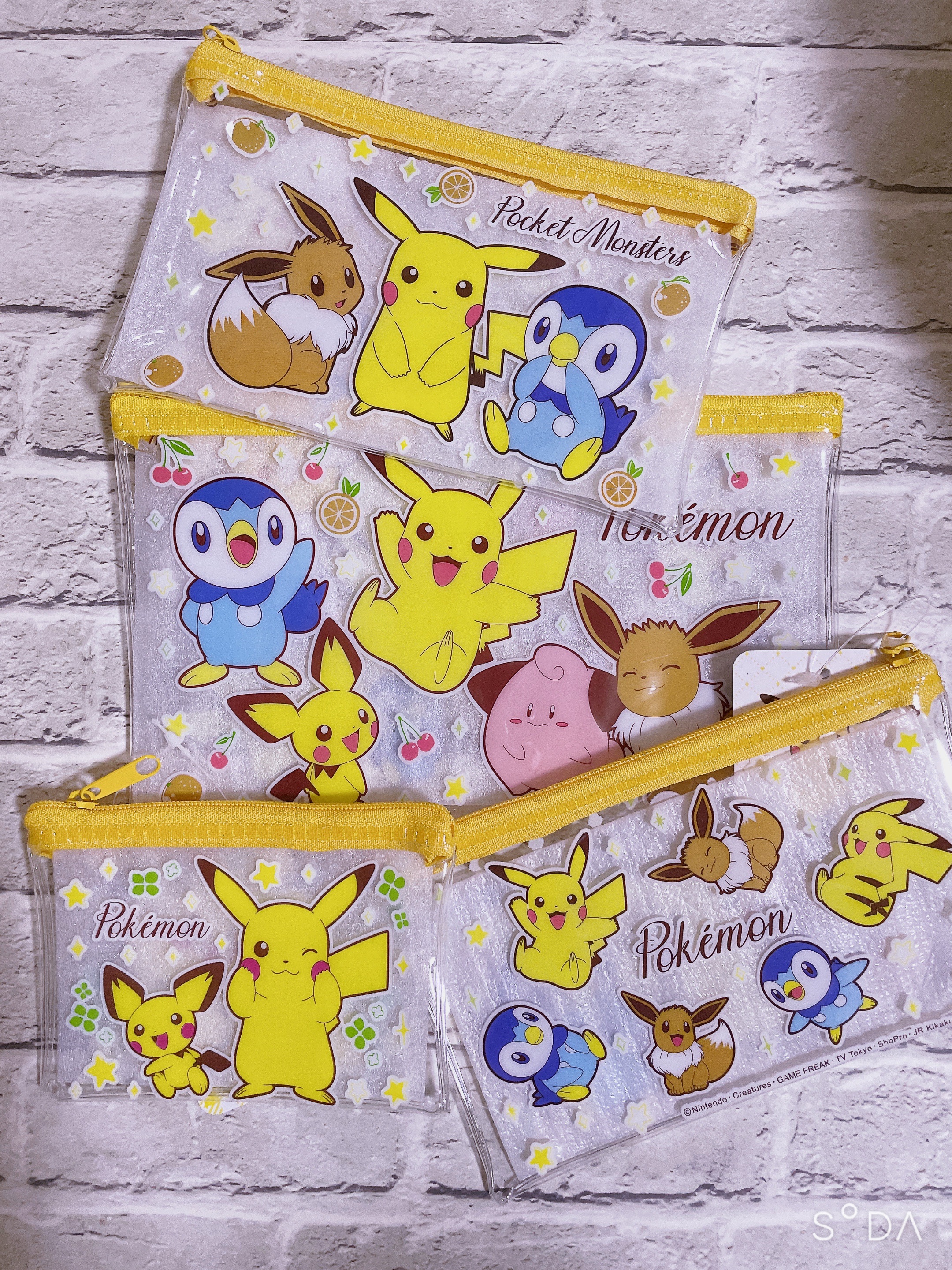 クリアポーチ ポケモン/キャンドゥ/化粧ポーチを使ったクチコミ（1枚目）