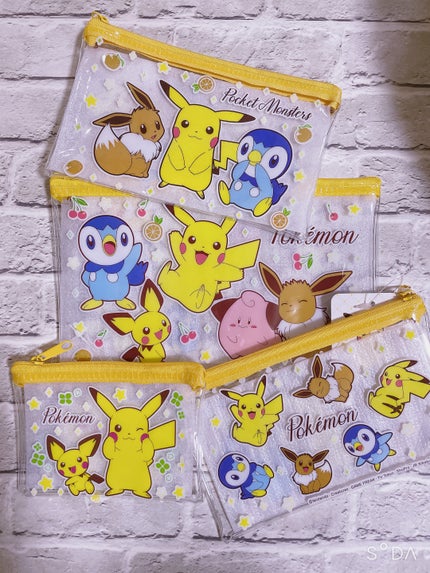 クリアポーチ ポケモン/キャンドゥ/化粧ポーチを使ったクチコミ(1枚目)