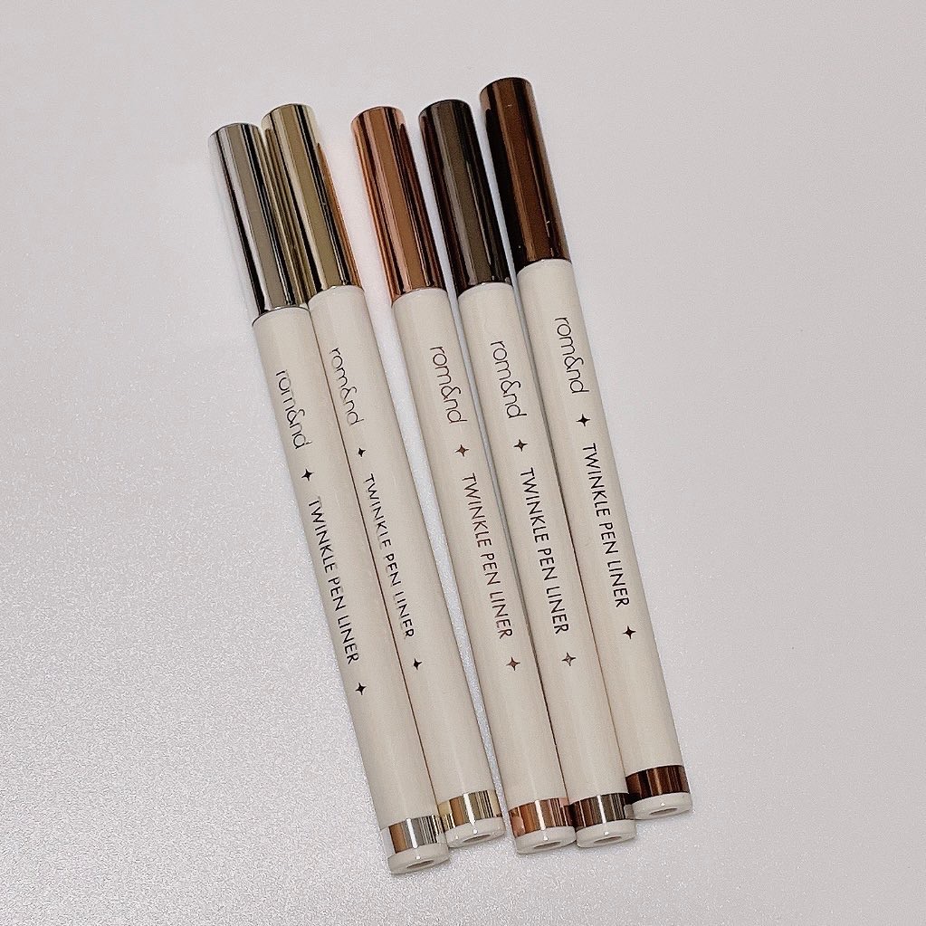 トゥインクルペンライナー/rom&nd/リキッドアイライナーを使ったクチコミ（2枚目）