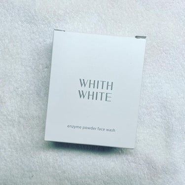 酵素洗顔パウダー/WHITH WHITE/洗顔パウダーを使ったクチコミ（1枚目）