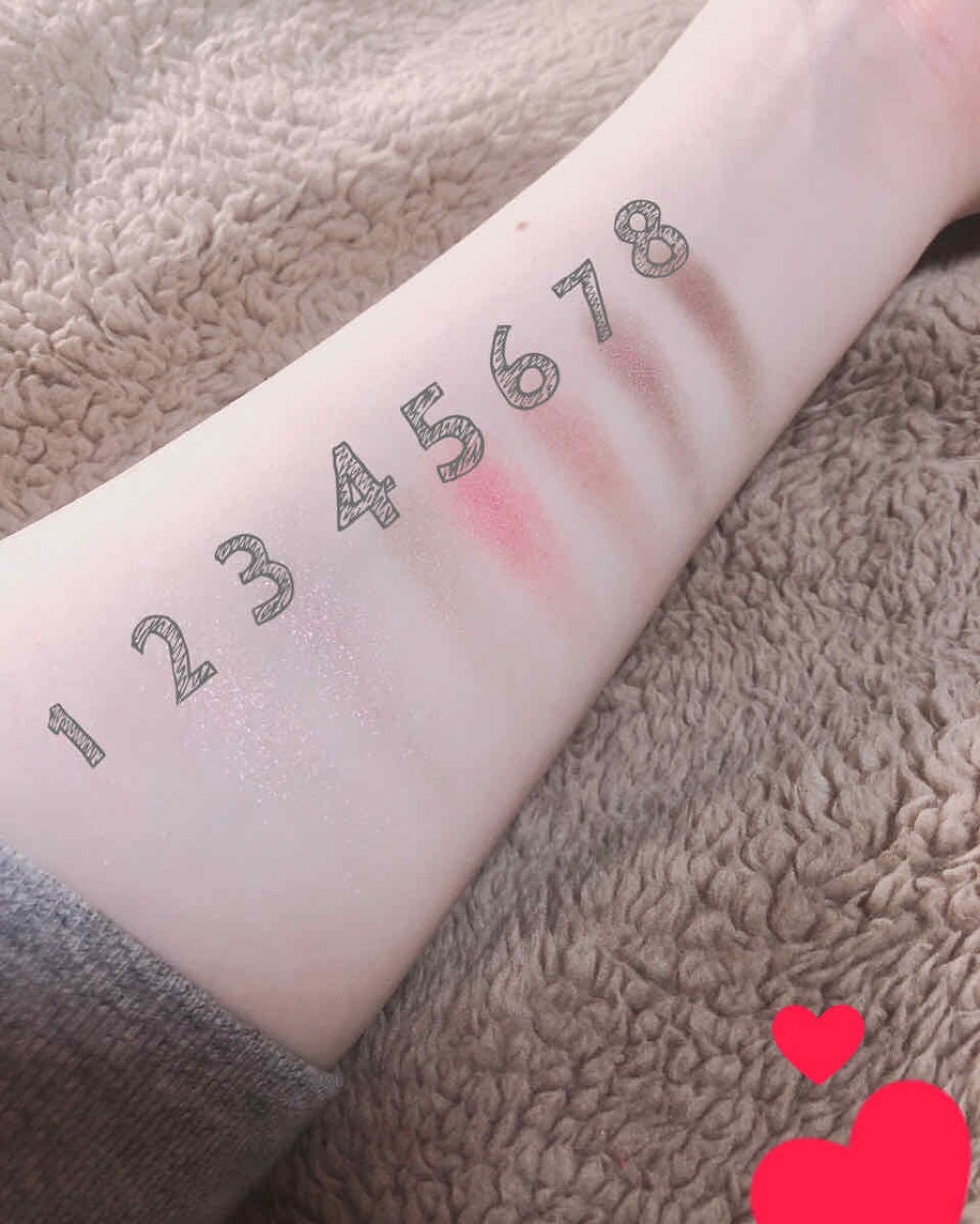 リシェ グラマラスモード アイパレット/Visée/アイシャドウパレットを使ったクチコミ(2枚目)