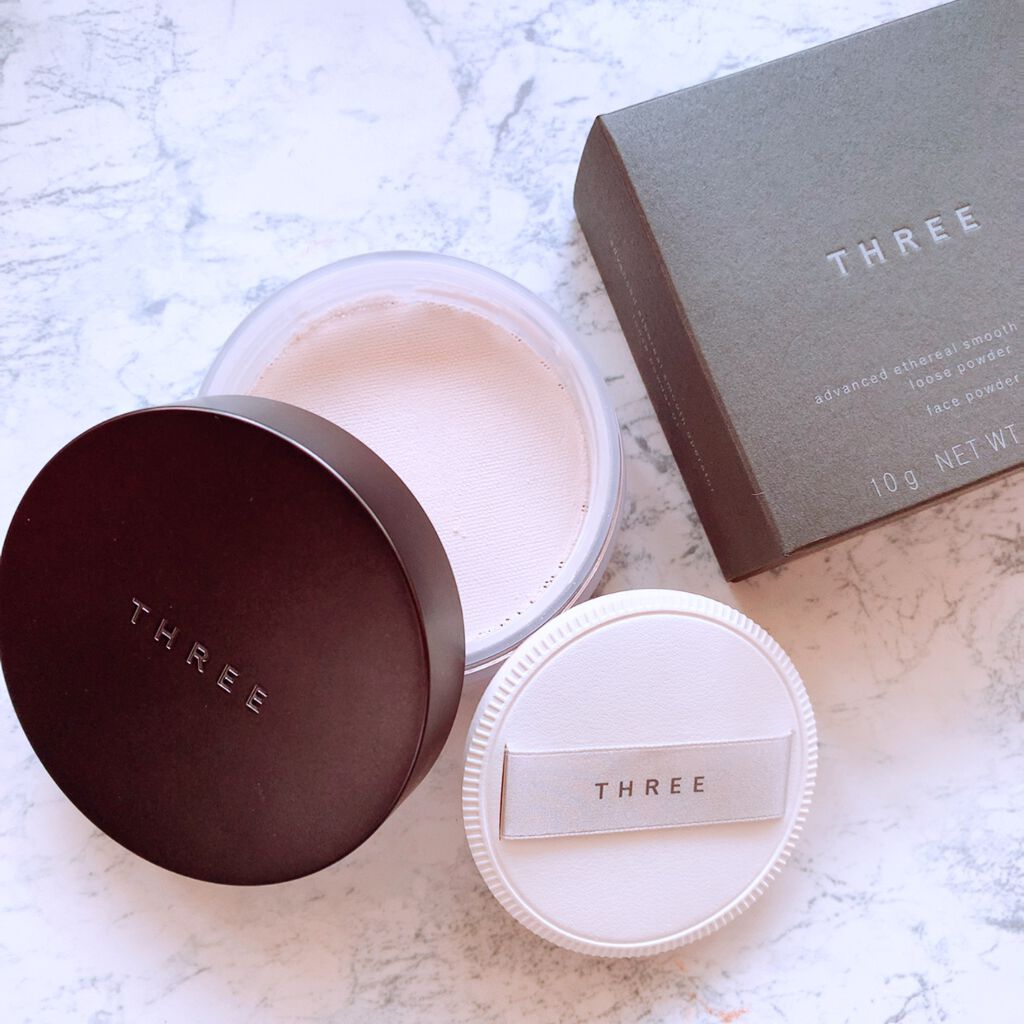 アドバンスドエシリアルスムースオペレーター ルースパウダー/THREE/ルースパウダーを使ったクチコミ(1枚目)