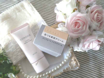 コンフォート メイククリーム〈色つき美容クリーム〉/ESPRIQUE/化粧下地を使ったクチコミ(5枚目)