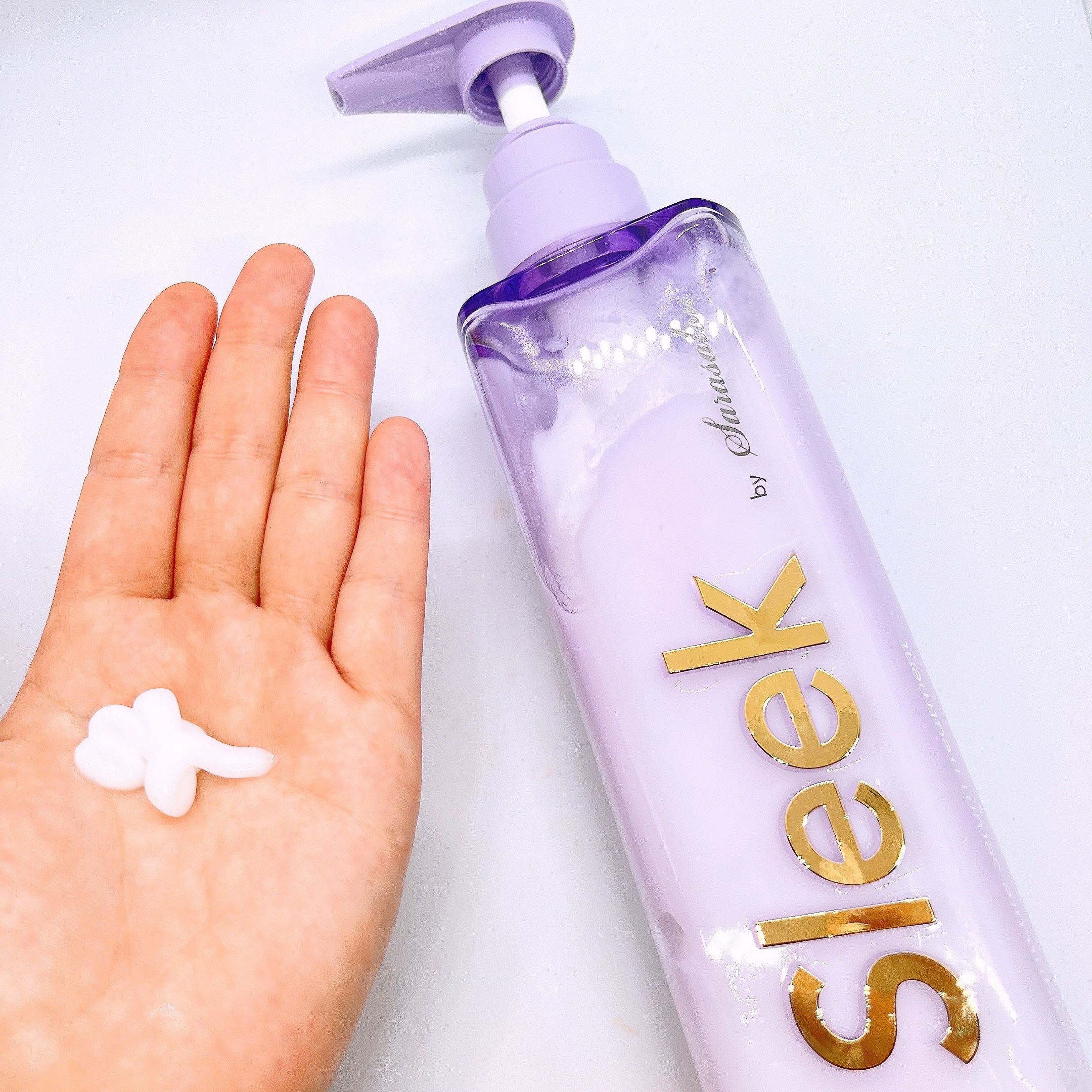 スリークバイサラサロン ナイトケアセラム シャンプー/トリートメント トリートメント本体（360mL）/スリーク by サラサロン/市販シャンプーを使ったクチコミ（3枚目）