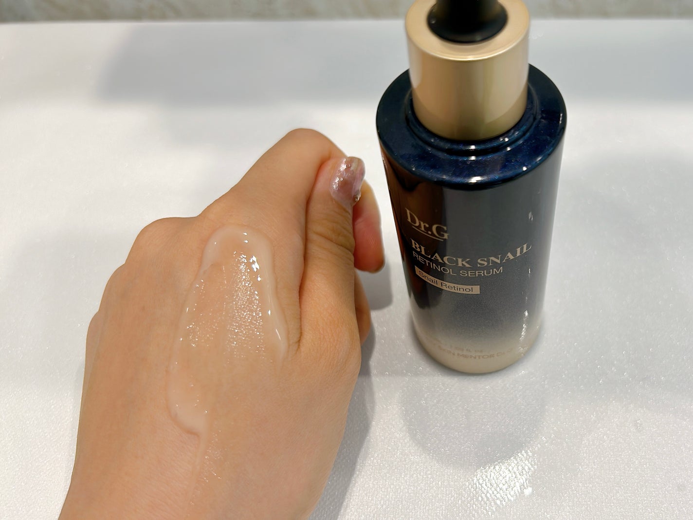 ブラックスネイルレチノールセラム/Dr.G/美容液を使ったクチコミ(5枚目)