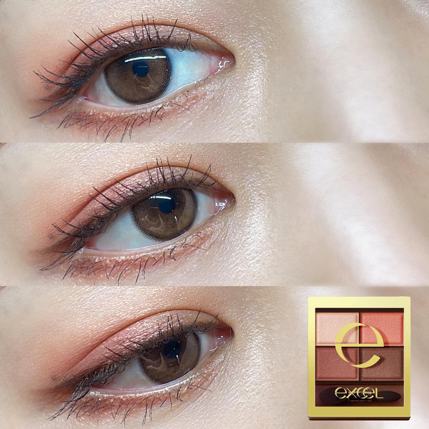 スキニーリッチシャドウ/excel/アイシャドウパレットを使ったクチコミ（1枚目）