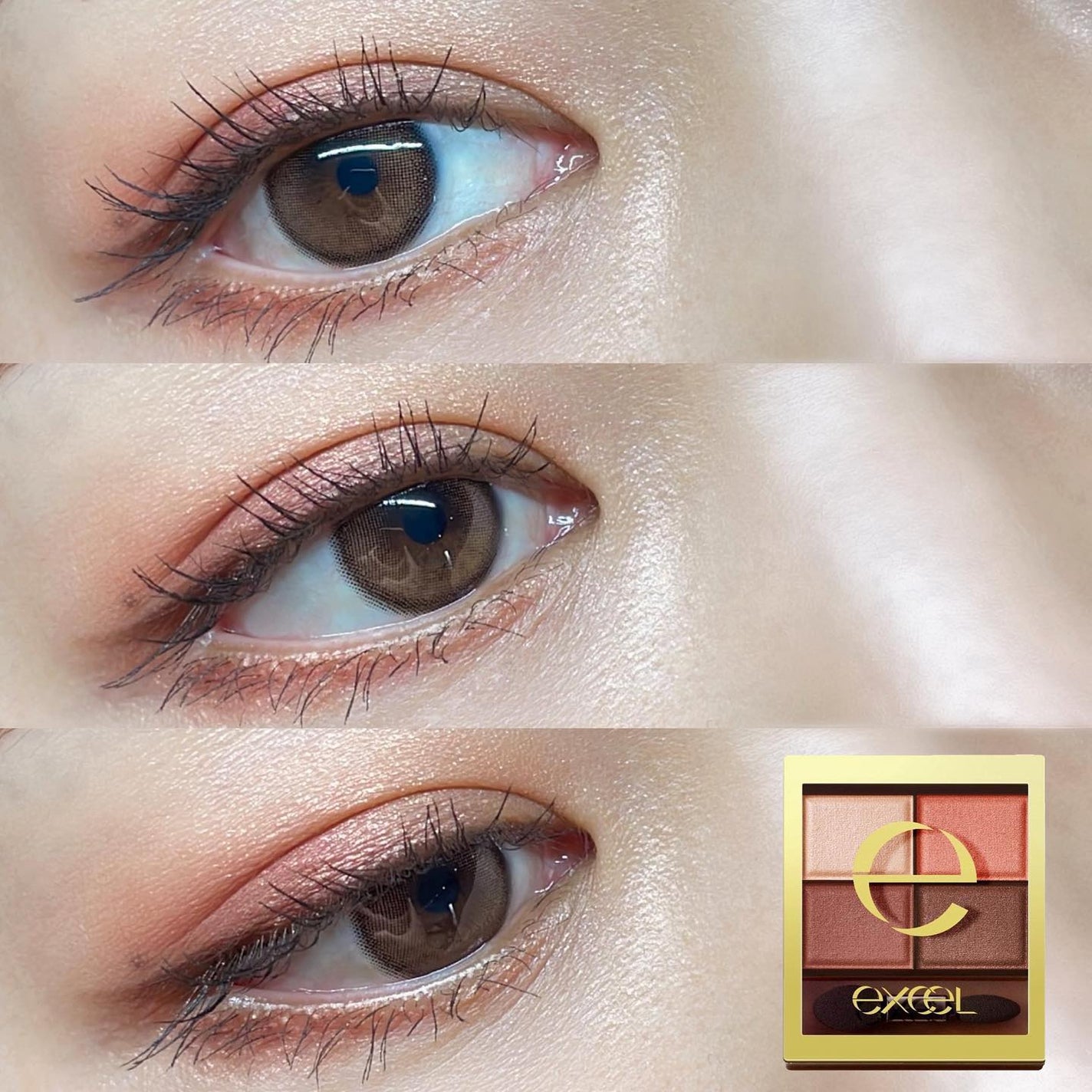 スキニーリッチシャドウ/excel/アイシャドウパレットを使ったクチコミ(1枚目)