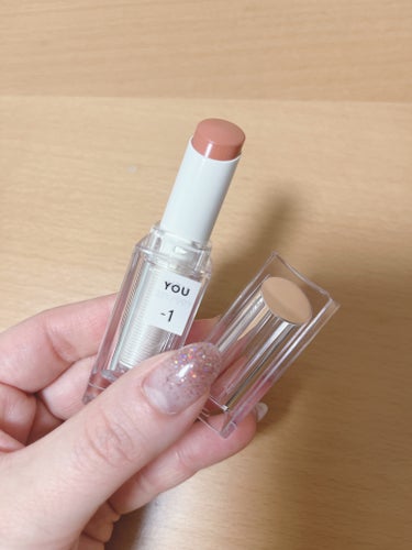 38℃/99℉ LIPSTICK  ＜YOU＞ -1　CORAL-BEIGE/UZU BY FLOWFUSHI/口紅を使ったクチコミ（2枚目）