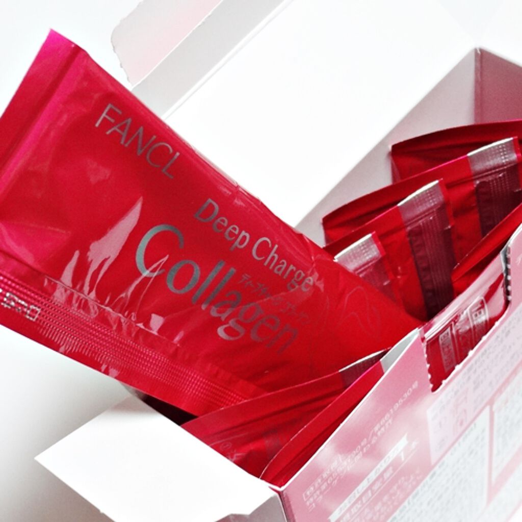 ディープチャージ コラーゲン スティックゼリー/ファンケル/美容サプリメントを使ったクチコミ(2枚目)