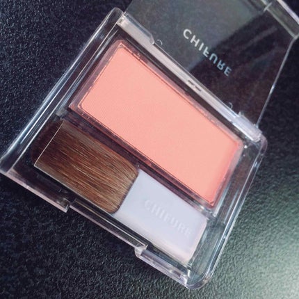 チーク カラー(ブラシ付)/ちふれ/パウダーチークを使ったクチコミ(1枚目)