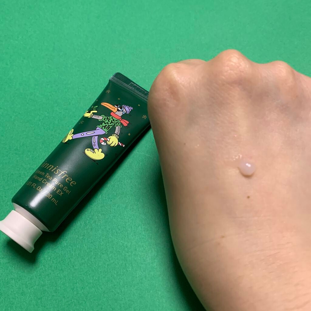 ハンドクリーム セット 2021 Green Holidays Edition/innisfree/ハンドクリームを使ったクチコミ(5枚目)