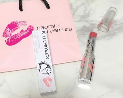 ルージュ アンリミテッド BG 920 unforgettable kiss/shu uemura/口紅を使ったクチコミ(1枚目)