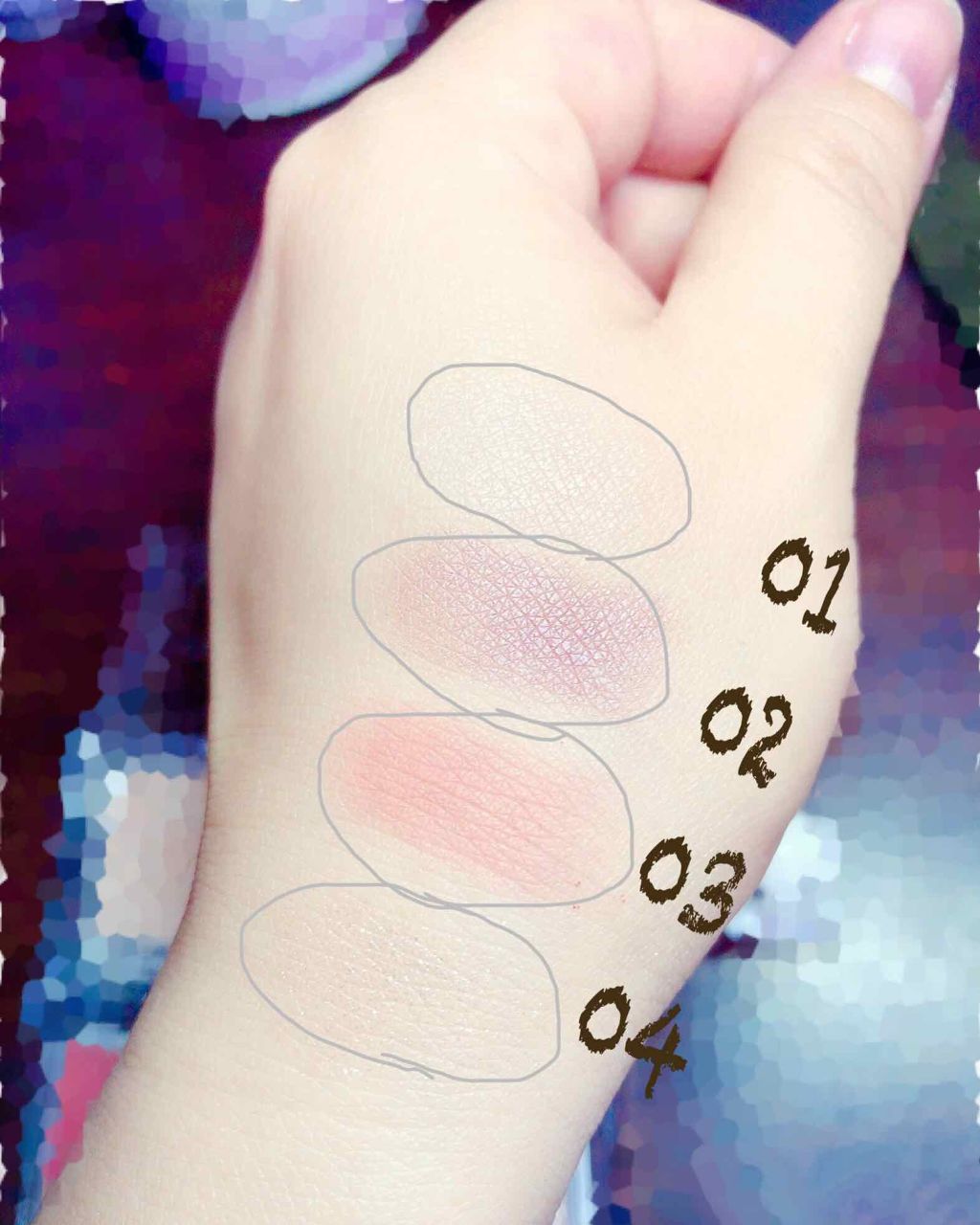 シングルカラーアイシャドウ/CEZANNE/単色アイシャドウを使ったクチコミ（3枚目）