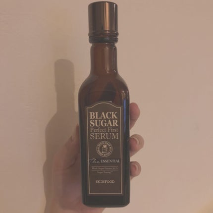 ブラックシュガー パーフェクト ファーストセラム  ザ・エッセンシャル/SKINFOOD/美容液を使ったクチコミ(1枚目)