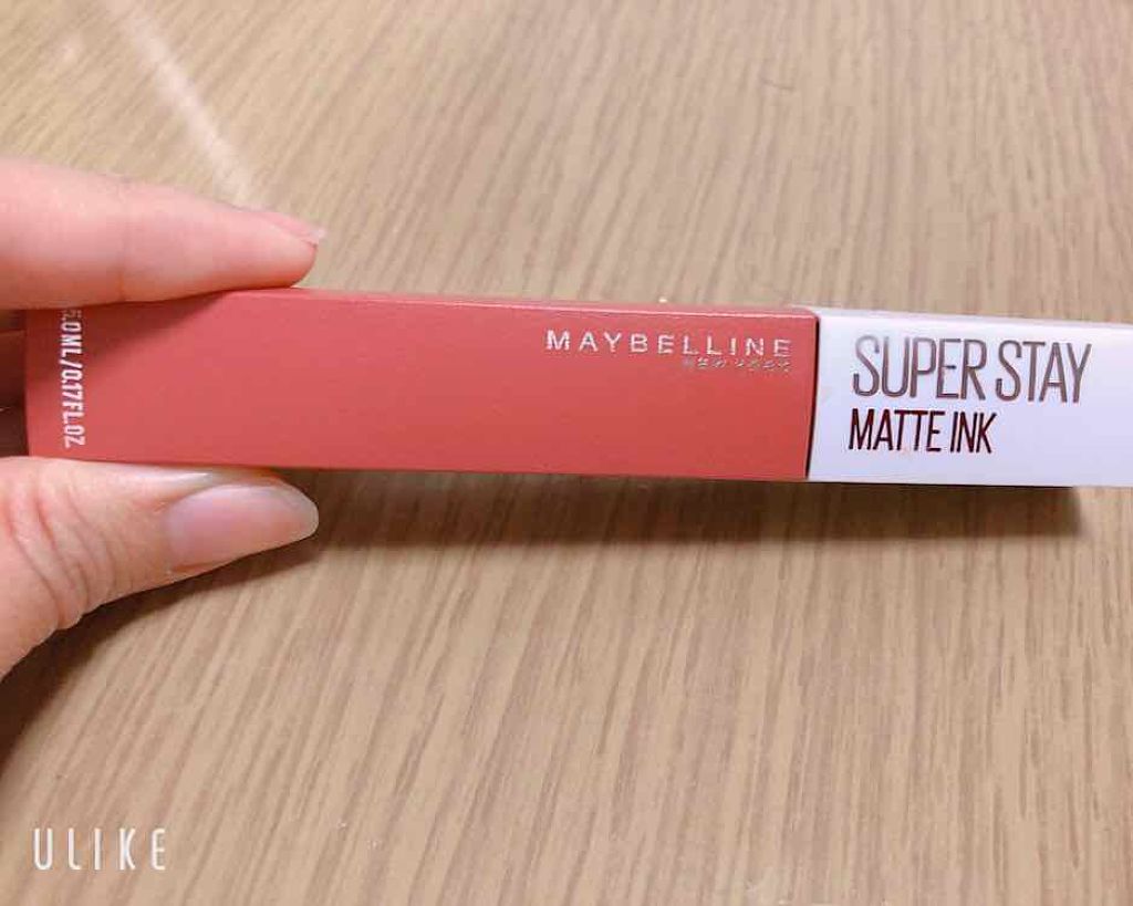 SPステイ マットインク/MAYBELLINE NEW YORK/口紅を使ったクチコミ(1枚目)