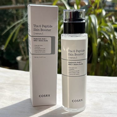 『 COSRX / The 6 Peptide Skin Booster serum 』
⁡
6種類の多機能ペプチドが様々な肌悩みを効果的にケア
⁡
✔︎6種類のペプチド(合成ヒト遺伝子組換ポリペプチド