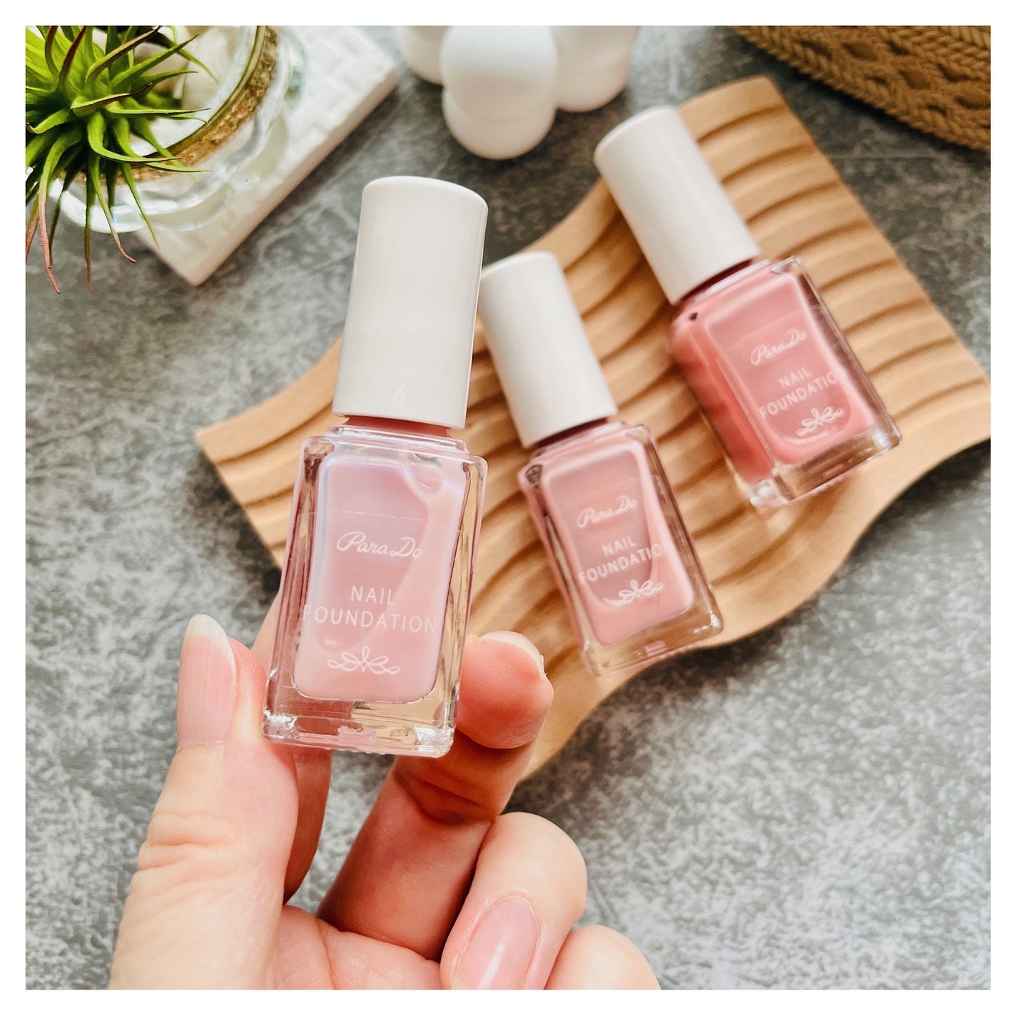 ネイルファンデーション/パラドゥ/マニキュアを使ったクチコミ(8枚目)