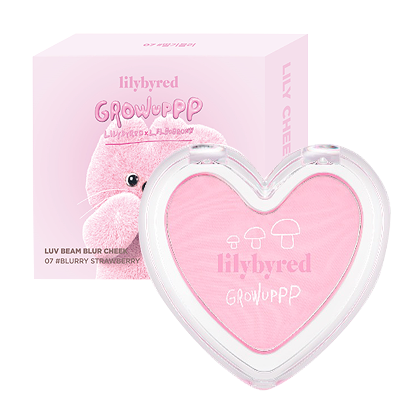 Luv Beam Blur Cheek 07 #Blurry Strawberry