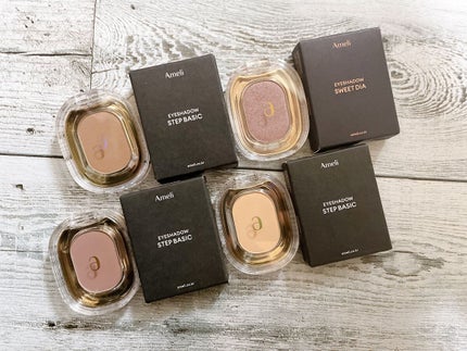 STEP BASIC EYESHADOW/Ameli/単色アイシャドウを使ったクチコミ(1枚目)