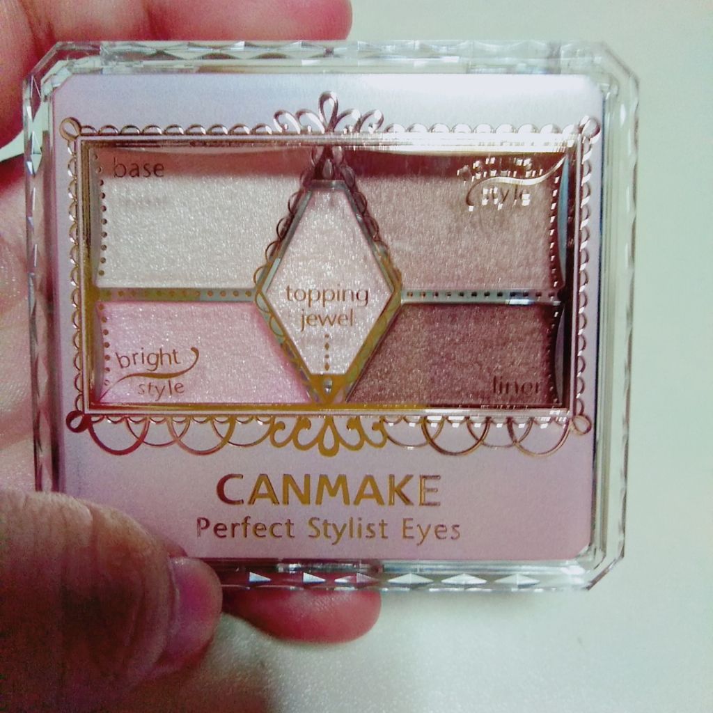 【旧品】パーフェクトスタイリストアイズ/キャンメイク/アイシャドウパレットを使ったクチコミ(1枚目)